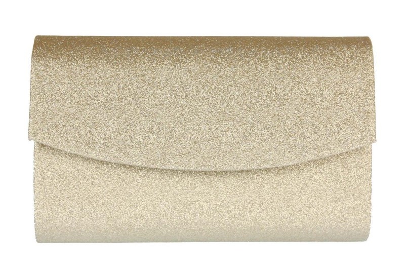 Třpytivé pevné psaníčko 61620 zlaté