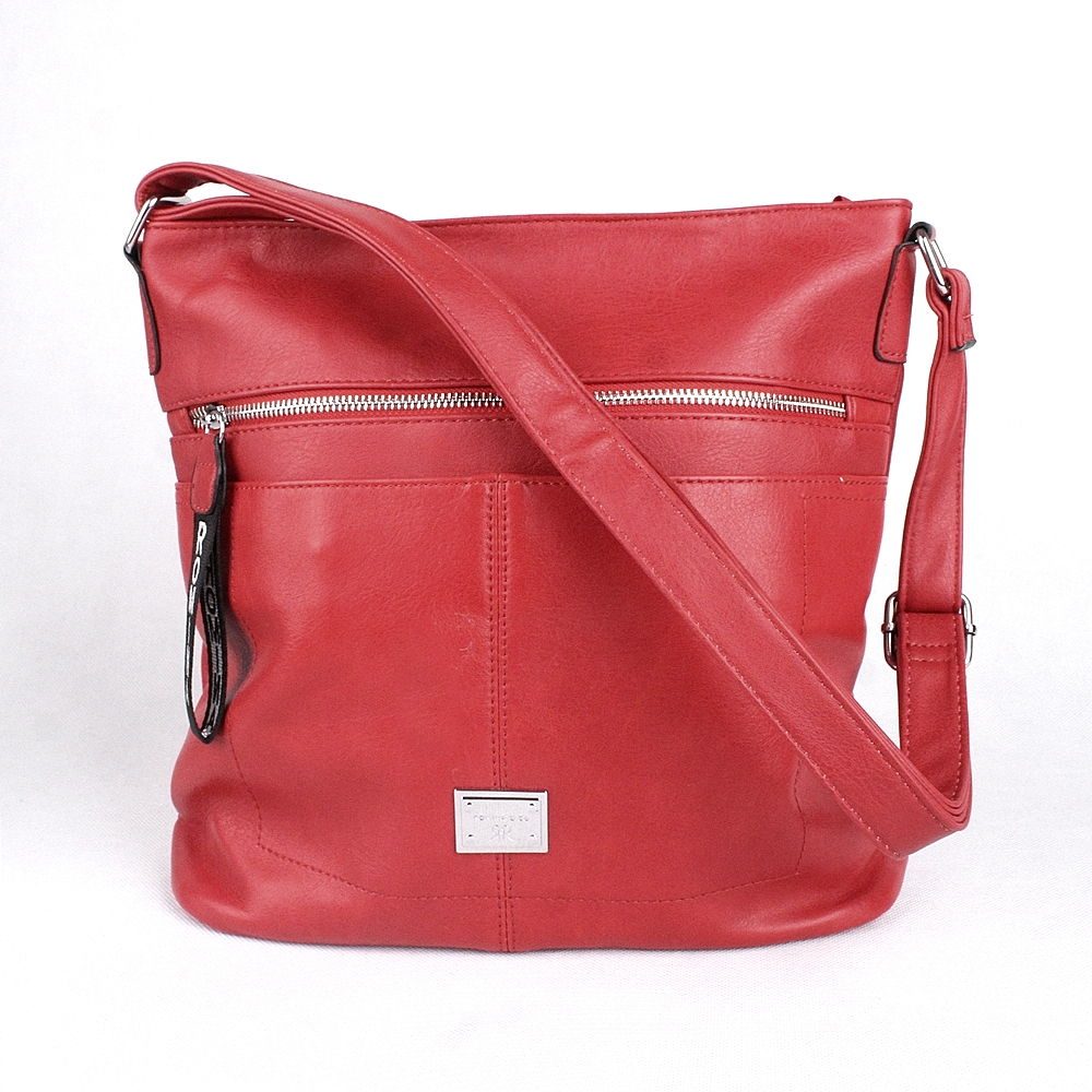 Střední crossbody kabelka ROMINA & CO D548/23 červená