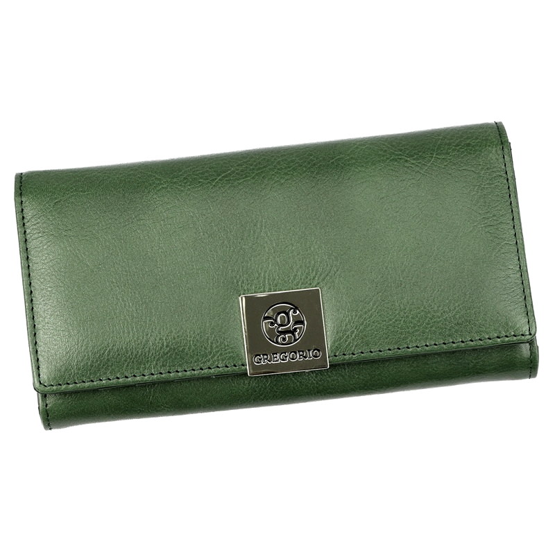 Kožená peněženka Gregorio GS100 zelená