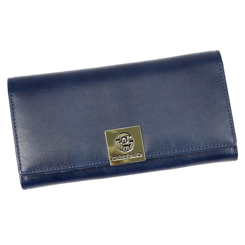 Kožená peněženka Gregorio GS100 modrá