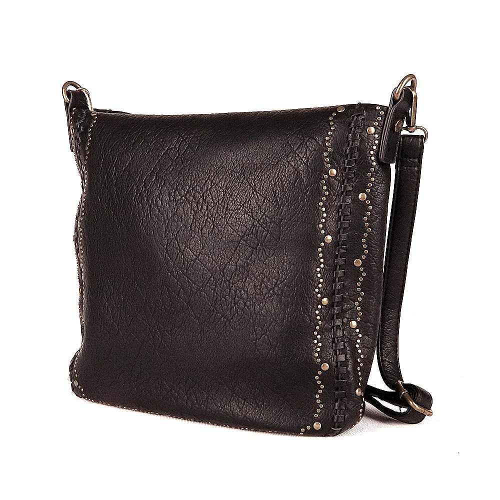 Středně velká crossbody kabelka FLORA&CO 132 černá