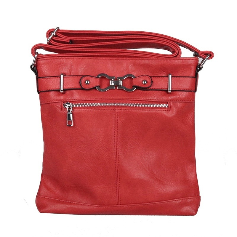 Malá/střední crossbody kabelka ROMINA & CO B80/24 červená