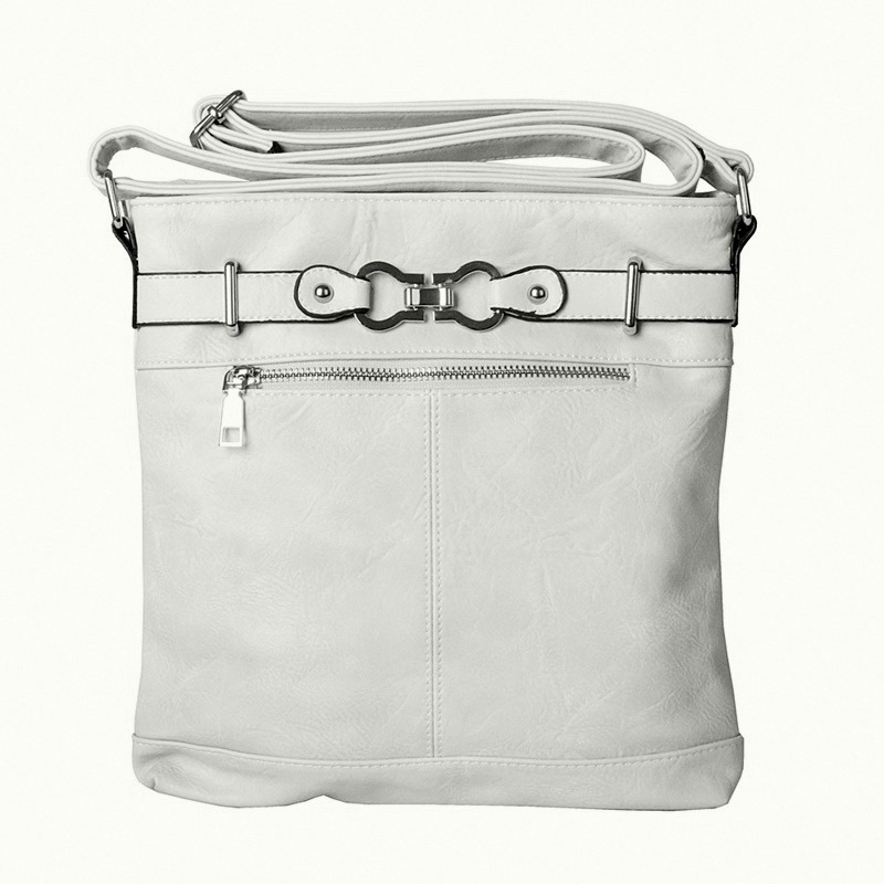 Malá/střední crossbody kabelka ROMINA & CO B80/24 béžovo-šedá