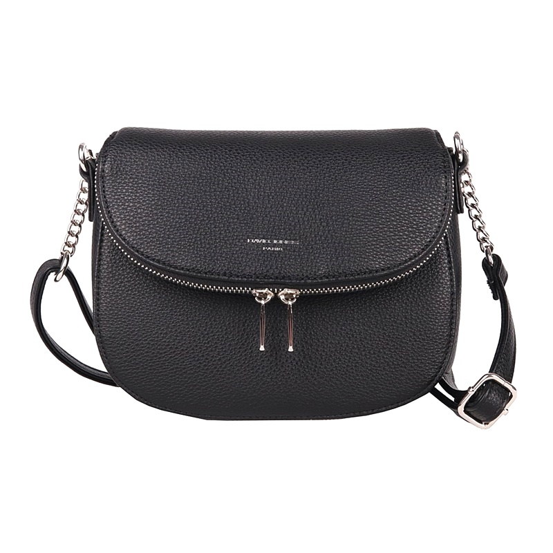 Malá crossbody kabelka David Jones 6747-1F černá