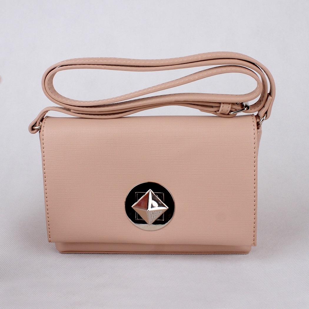 Malá crossbody kabelka David Jones CM3392 růžová