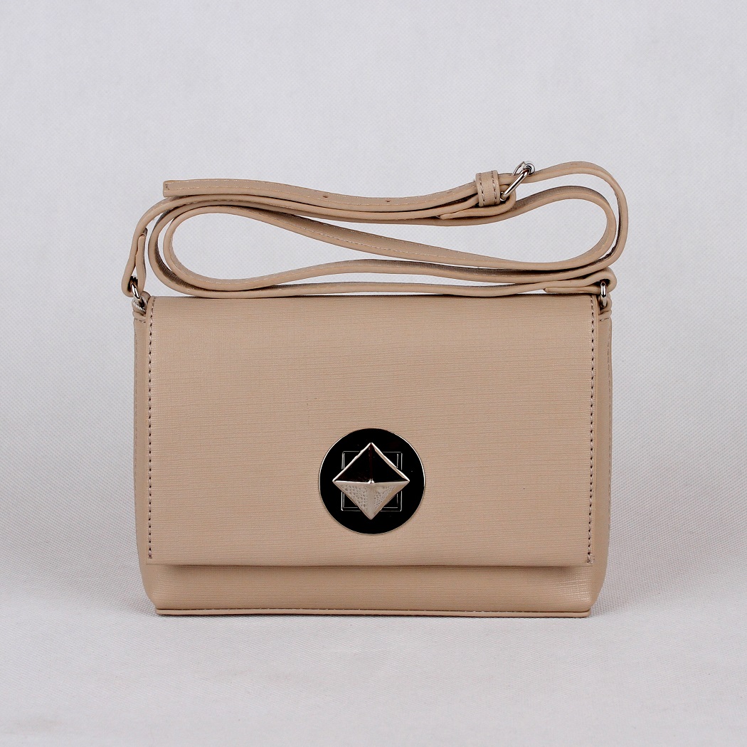 Malá crossbody kabelka David Jones CM3392 světlehnědá