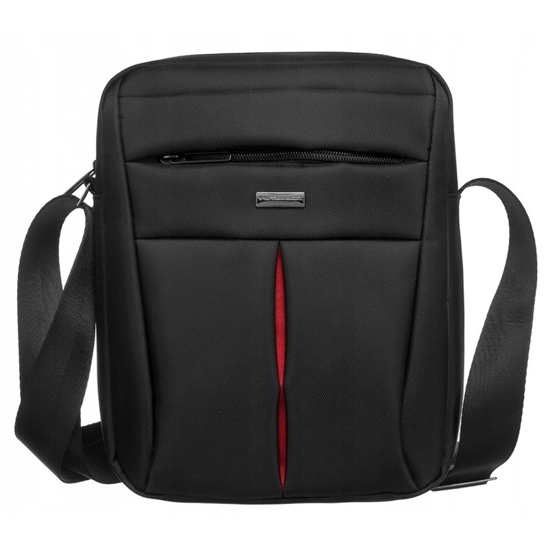 Středně velká crossbody taška Peterson no. 202 černá
