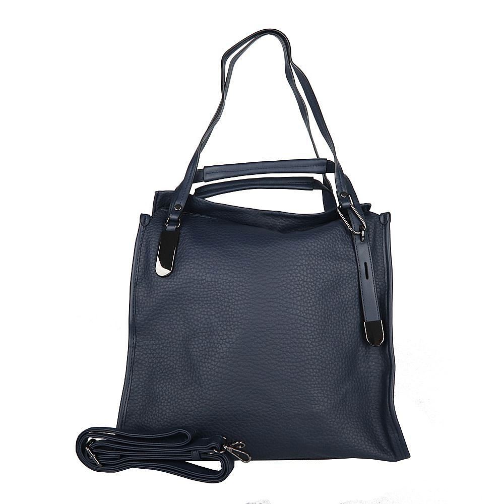 Víceúčelová velká tmavěmodrá kabelka do ruky/na rameno/podél těla Maria C. 922 na A4