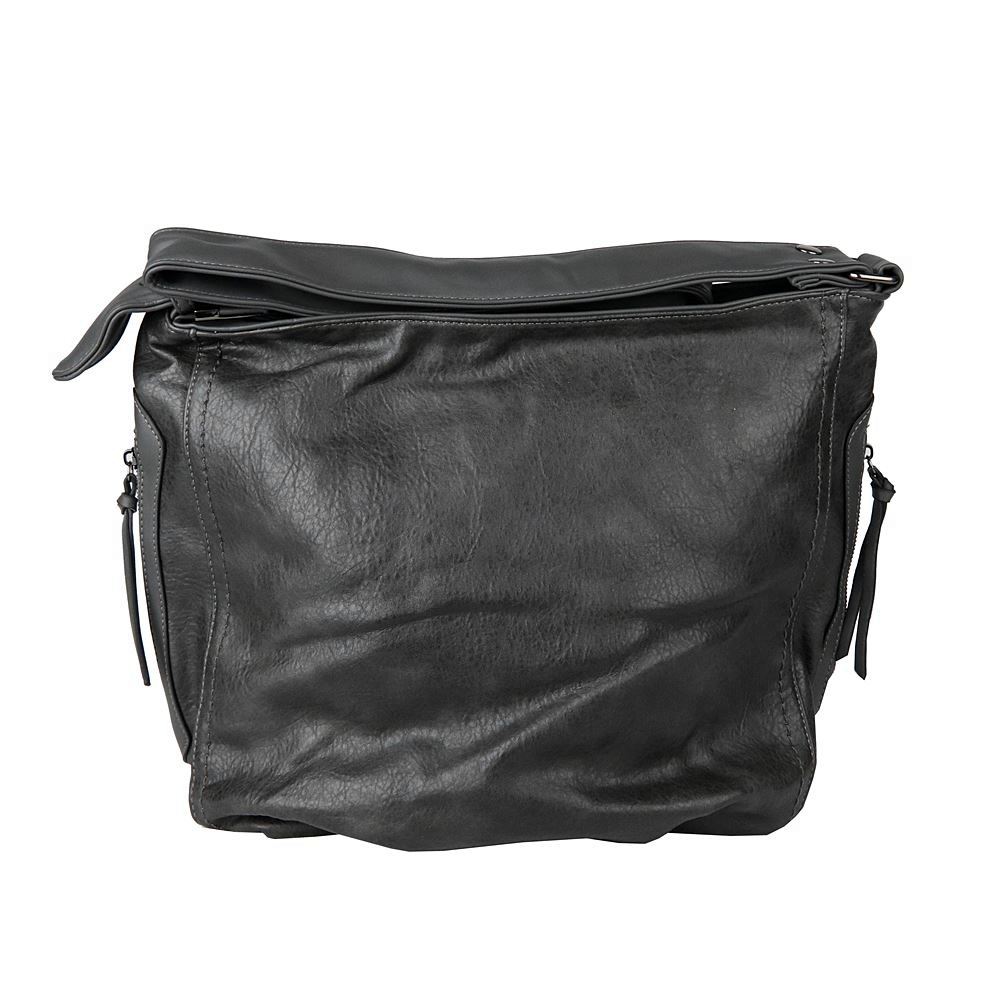 Opravdu velká crossbody kabelka ROMIINA D570 tmavěšedá