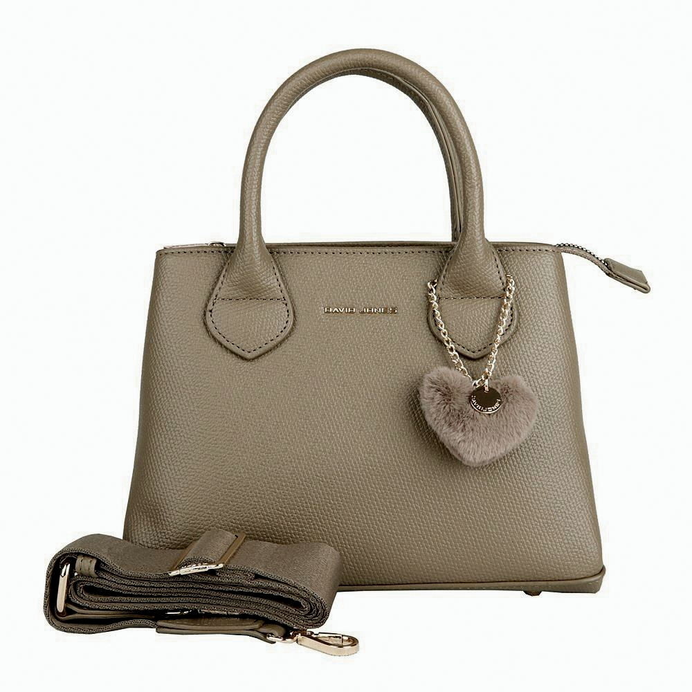 Malá/Střední kabelka do ruky David Jones CM7210 khaki