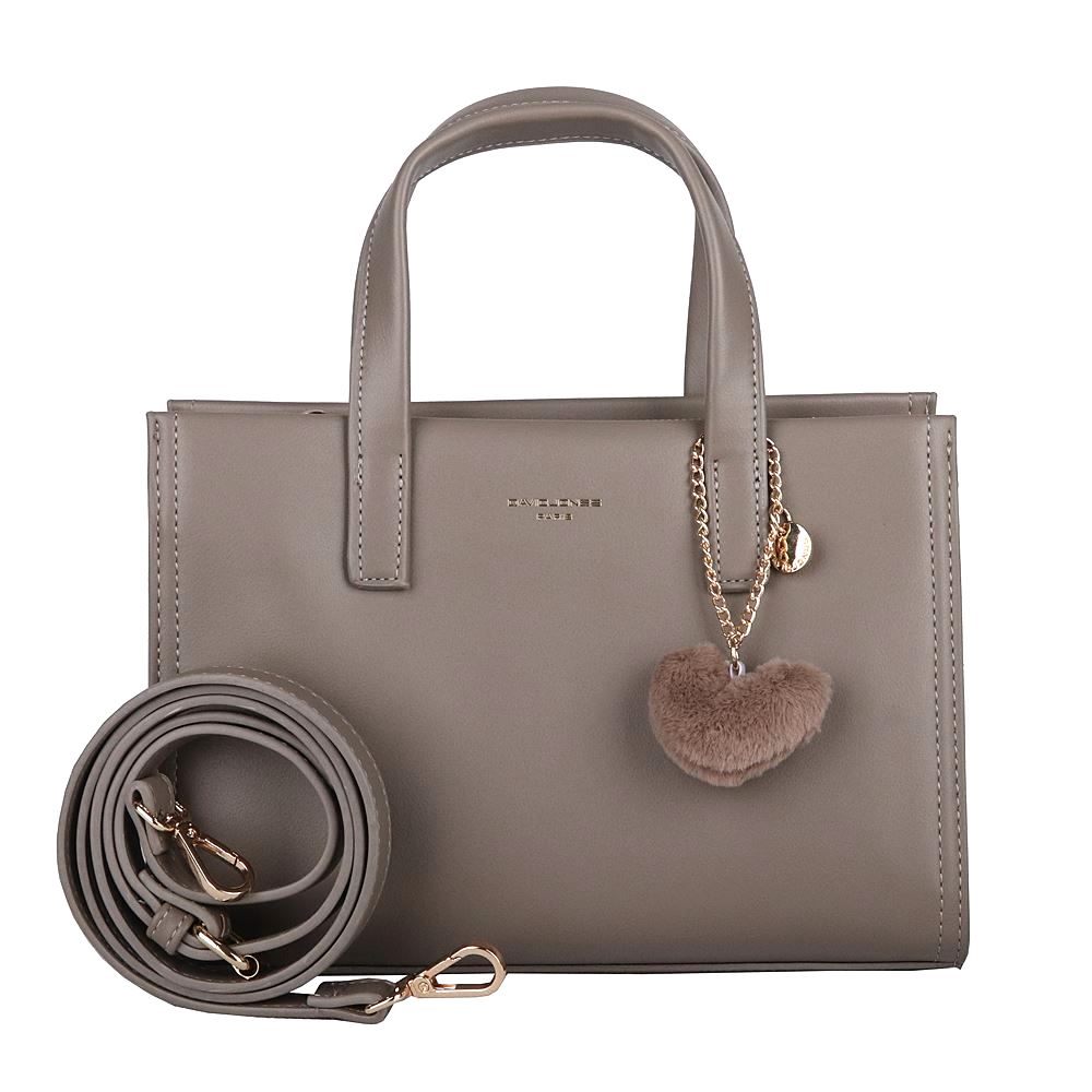 Malá/Střední kabelka do ruky David Jones CM7223 šedá