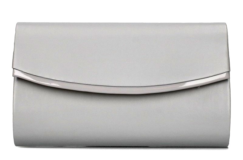 Pevné matné psaníčko 11432142 šedé