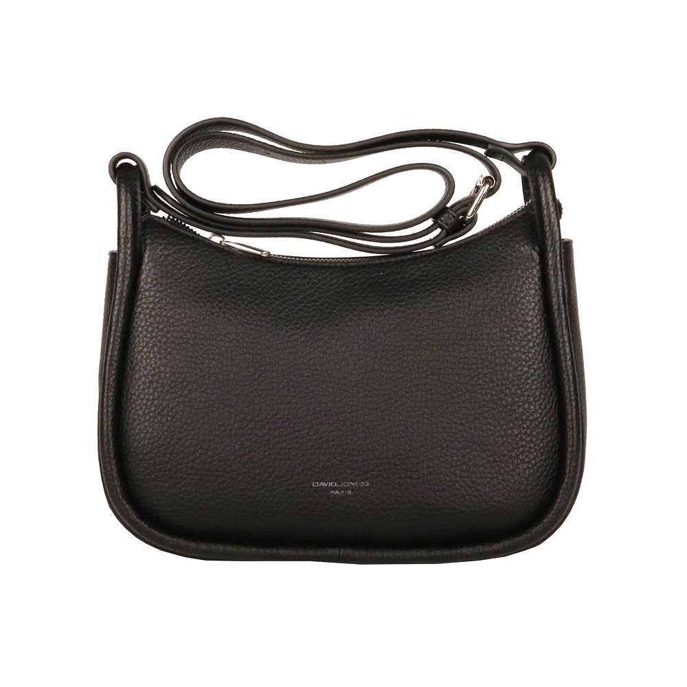 Středně velká crossbody kabelka David Jones 7164 černá