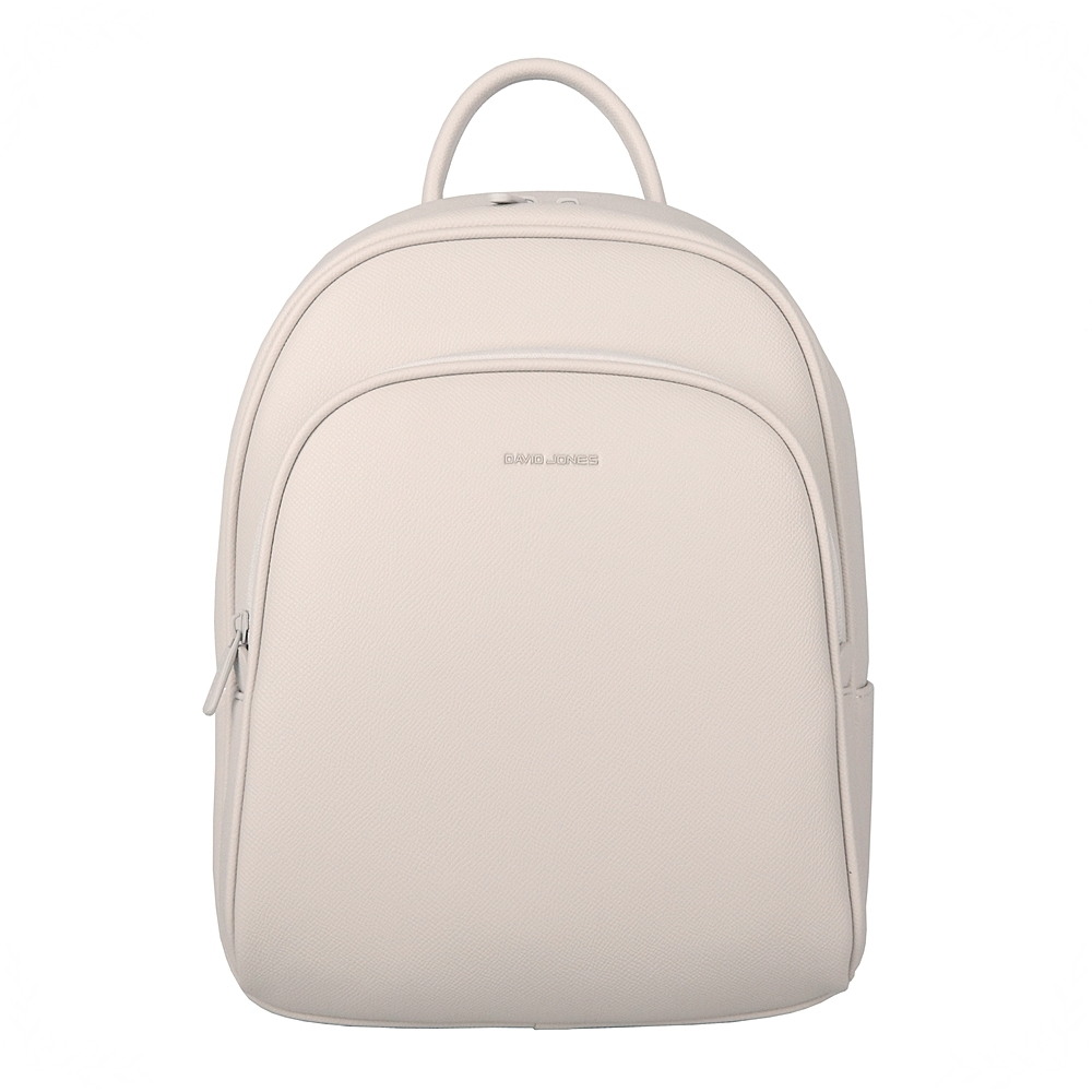 Středně velký městský batoh David Jones CM7469 mandlově mléčná, 8l