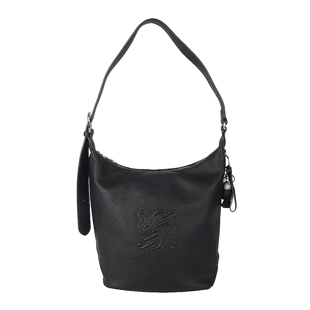 Středně velká kabelka na rameno David Jones CM7236a černá