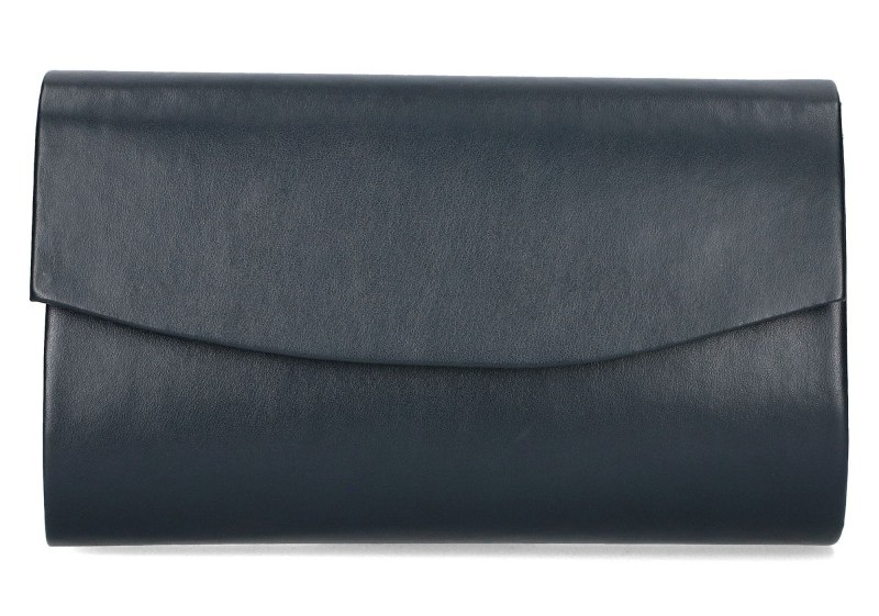 Dámské matné pevné psaníčko 182 tmavěmodré