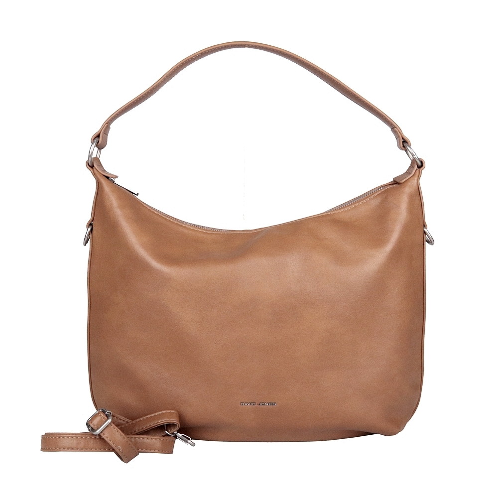 Velká kabelka na rameno David Jones CM7726 hnědá