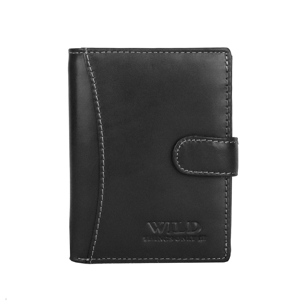 Kožená peněženka Wild Things Only 5502 černá