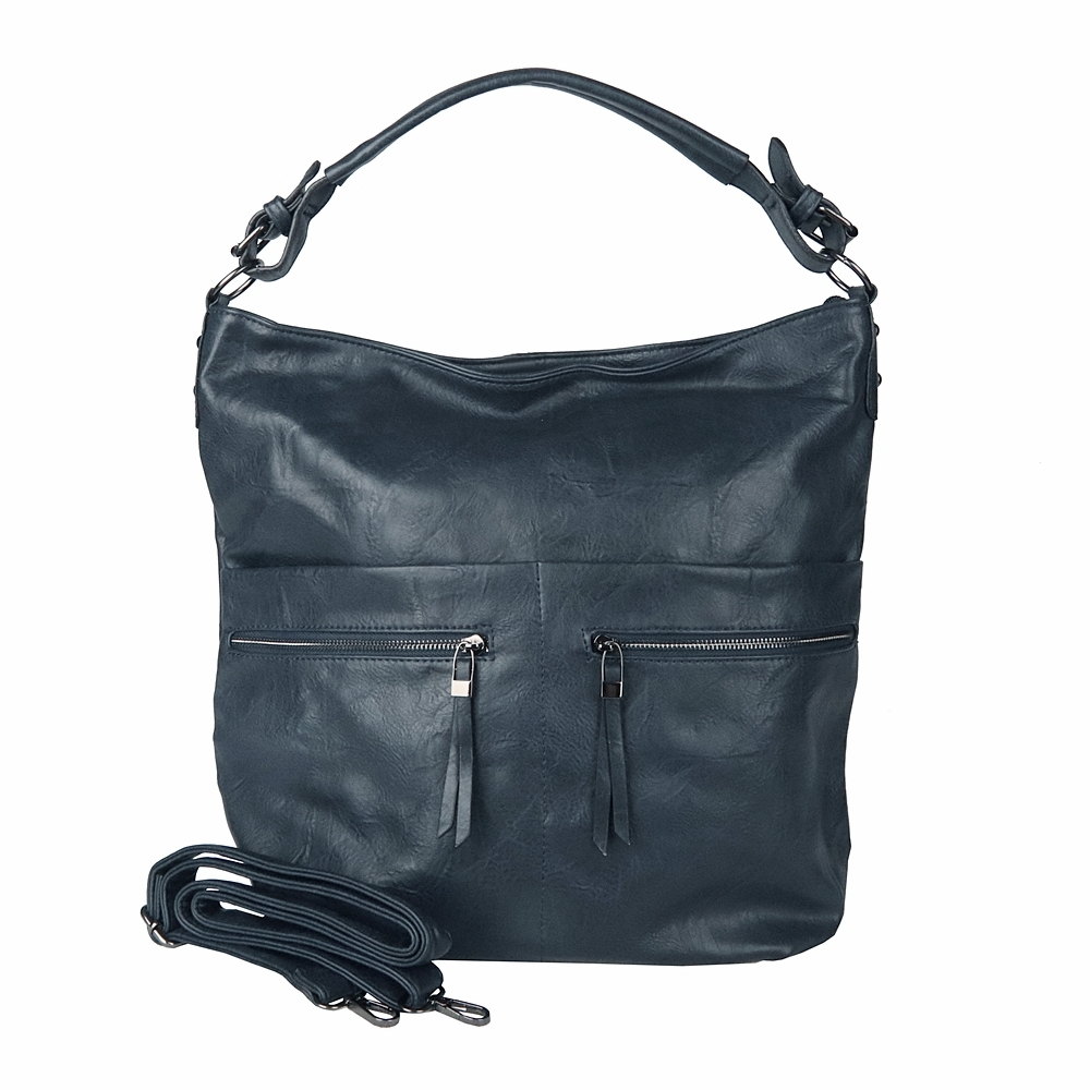Velká kabelka na rameno a crossbody ROMINA & CO D177-1 NEW tmavěmodrá