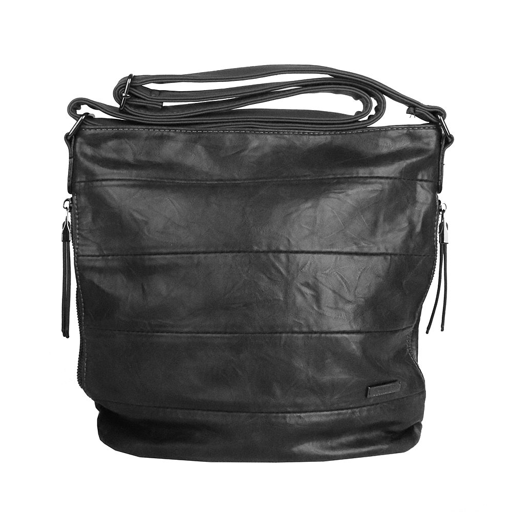 Středně velká crossbody kabelka ROMINA & CO D600 tmavěšedá