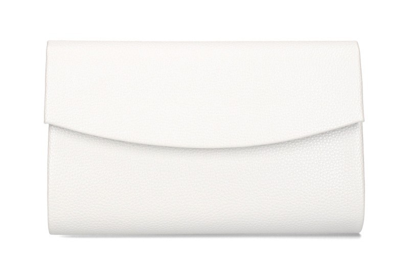 Společenské pevné psaníčko 7182 bílé