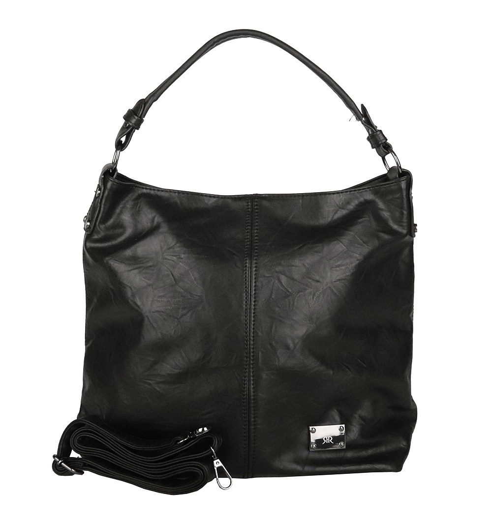 Velká kabelka na rameno i crossbody ROMINA D572/25 NEW černá