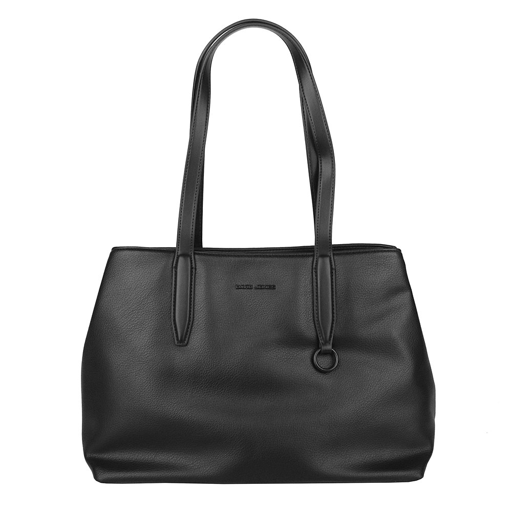 Tříoddílová kabelka na rameno David Jones CM8214 černá