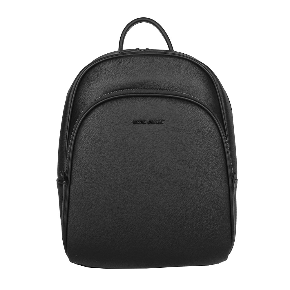 Středně velký městský batoh David Jones CM7786 černý, 8l