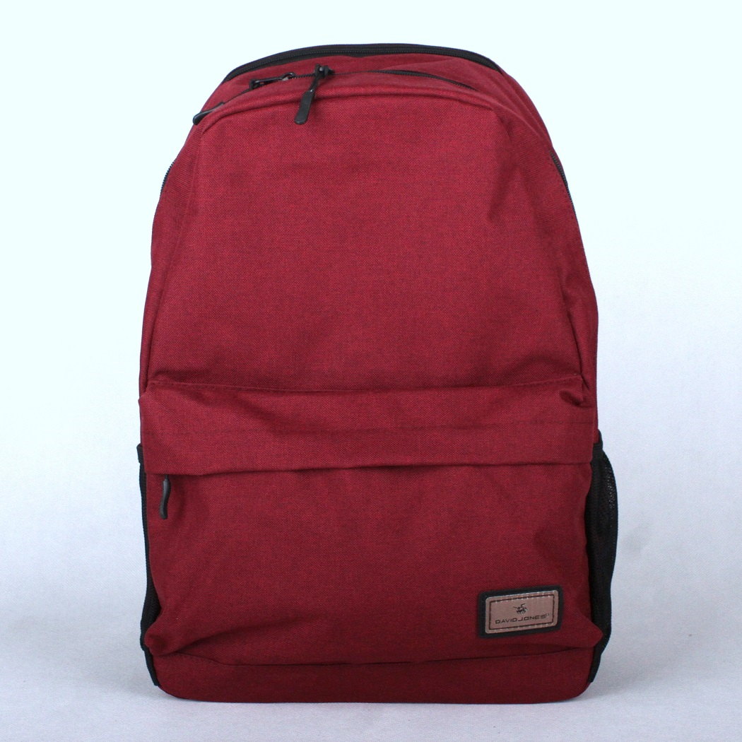 Dámský batoh David Jones PC-023 tmavěčervený s obsahem cca. 22l | KabelkyproVas.cz