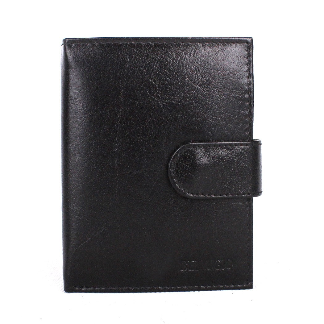 Pánská kožená peněženka Bellugio (AM-21-072A) černá | KabelkyproVas.cz