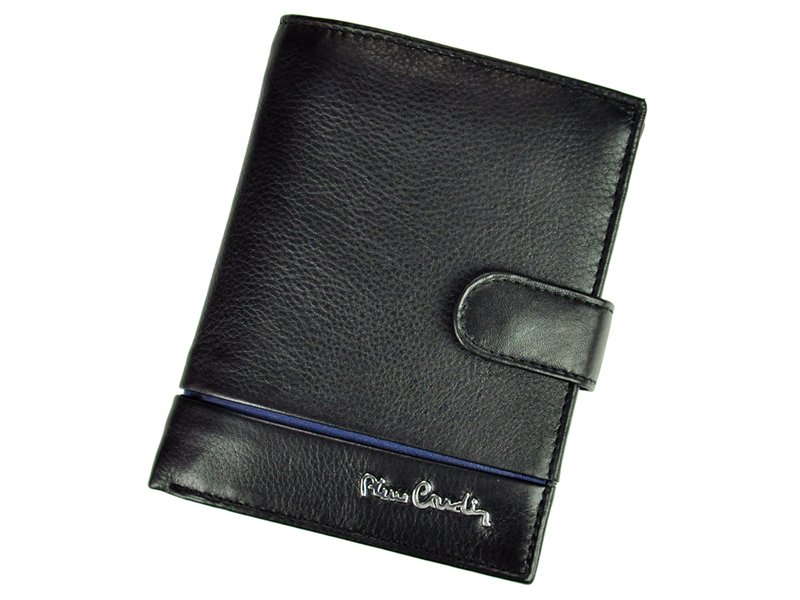 Pánská kožená peněženka Pierre Cardin Tilak15 331A s ochranou RFID černá | KabelkyproVas.cz