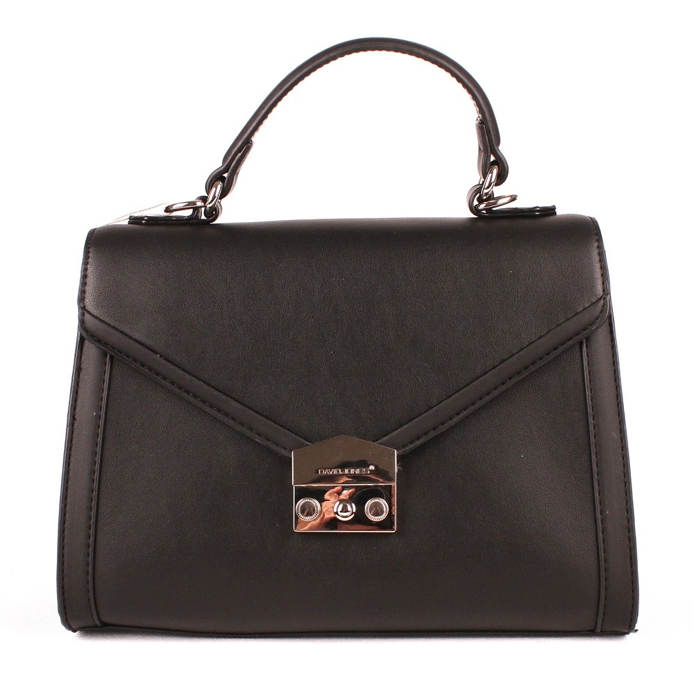 David Jones Paris Pevná kabelka (aktovka) DAVID JONES 5947-2 černá