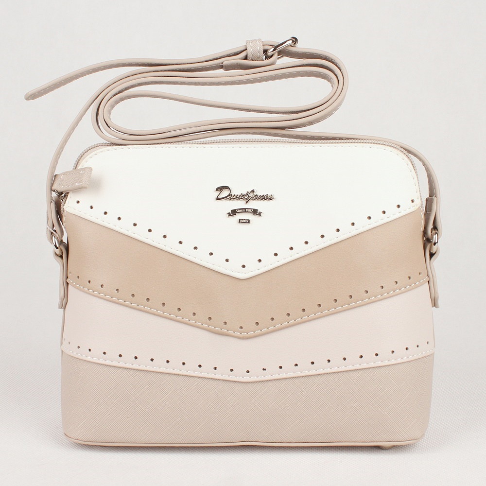 David Jones Paris Crossbody kabelka David Jones 5926-1 šedá