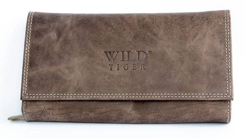 Peněženka Wild Tiger hnědá