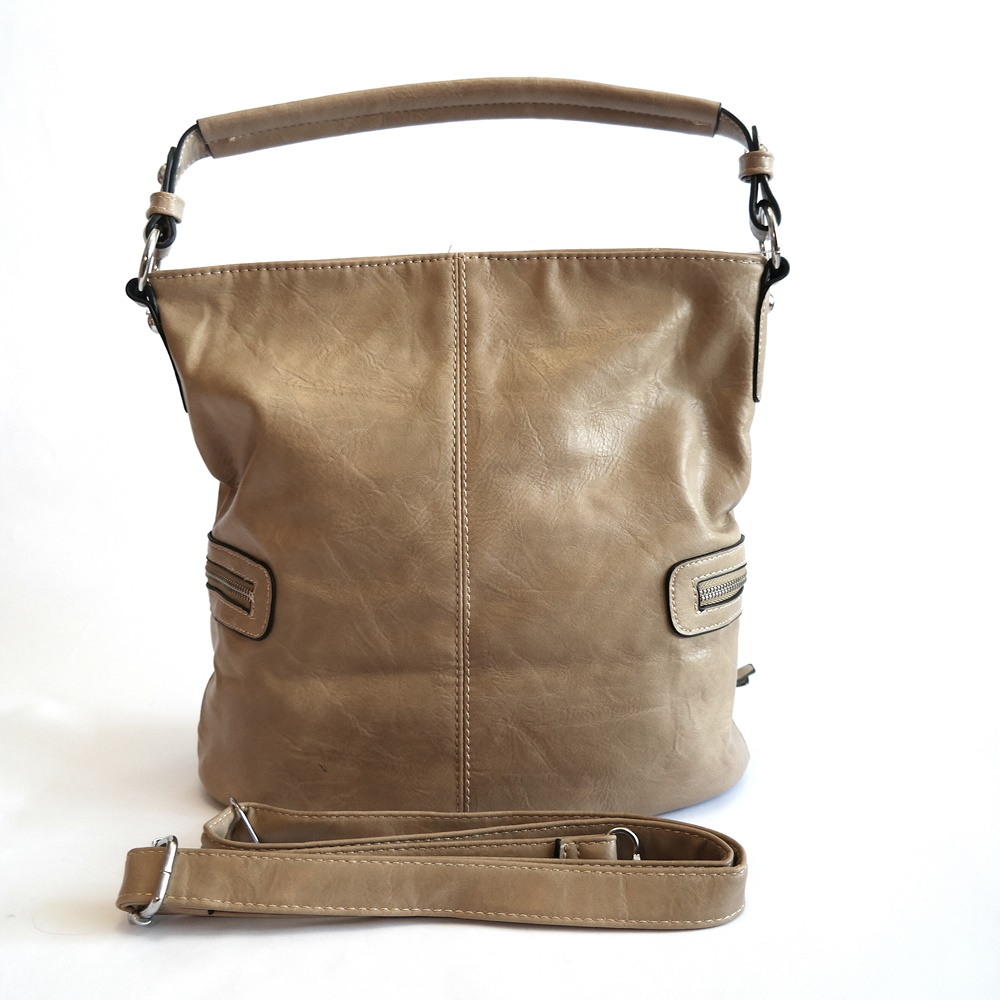 ROMINA&CO Kabelka na rameno nebo crossbody ROMINA & CO D176 hnědá