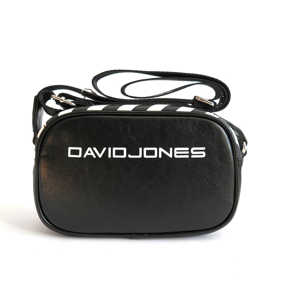 Kabelka na rameno i crossbody David Jones 5965-2 černo-bílá