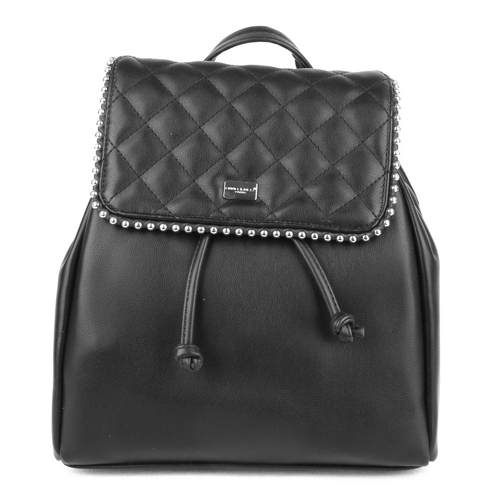 David Jones Paris Městský malý batoh David Jones 5932-3 černý s obsahem cca. 5 l