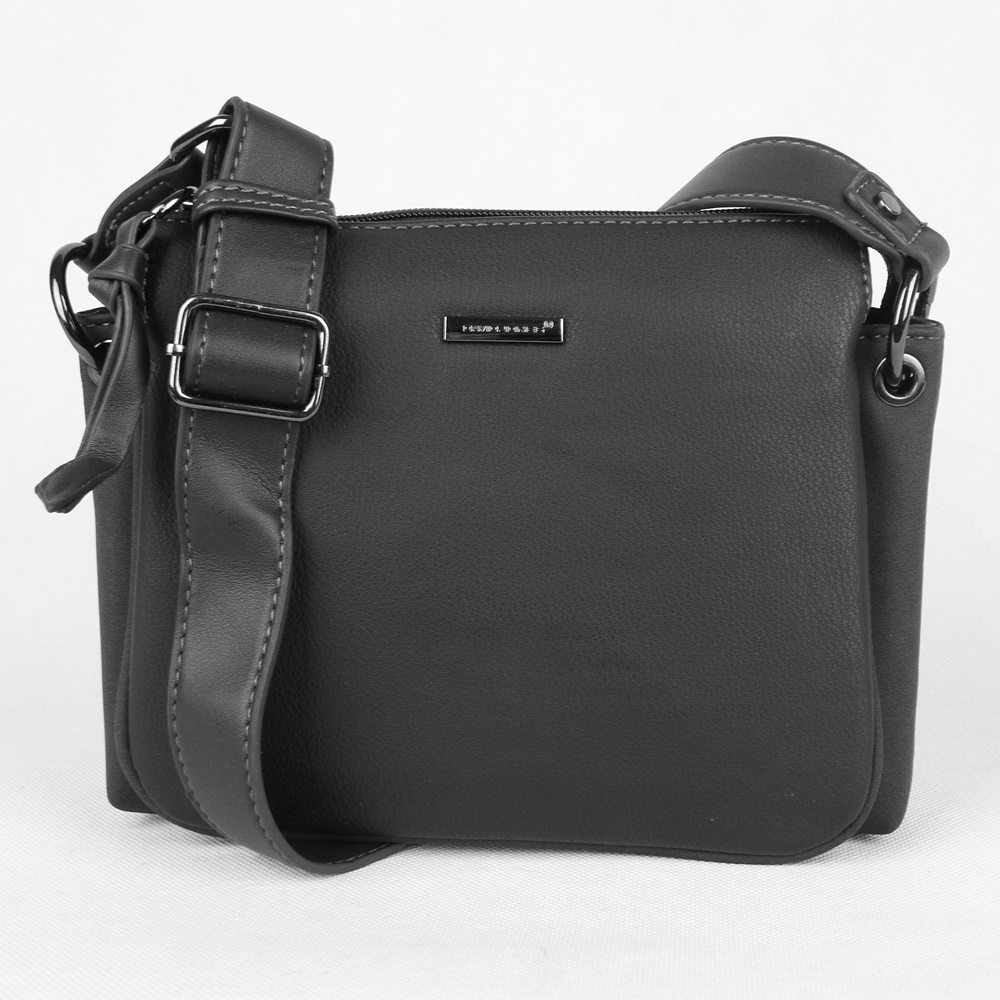 Dámská tříoddílová crossbody kabelka David Jones CM5322 černá | KabelkyproVas.cz