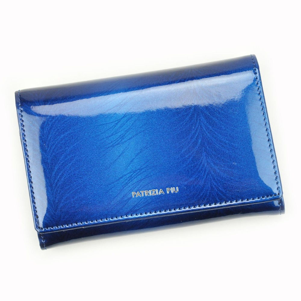 Dámská kožená peněženka Patrizia Piu FF-112 modrá | KabelkyproVas.cz
