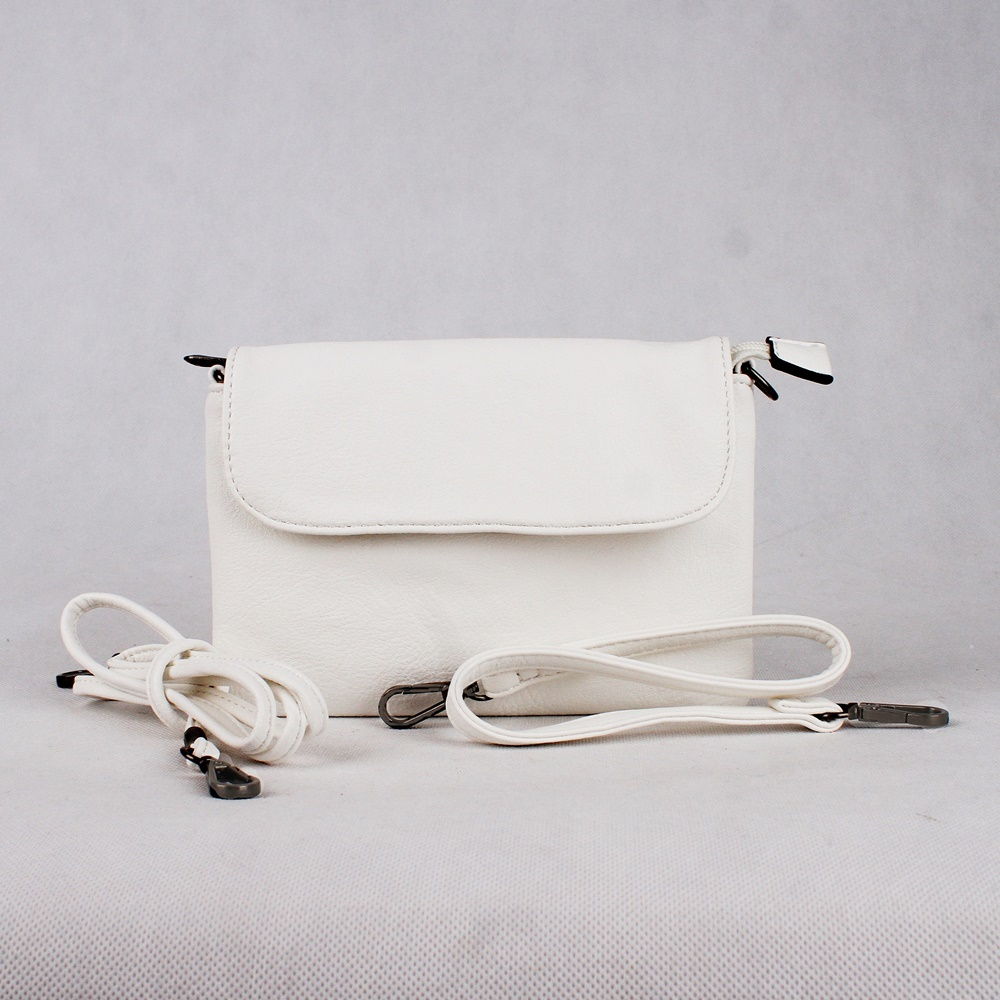 Malá crossbody kabelka či psaníčko FLORA&CO H9158 bílá