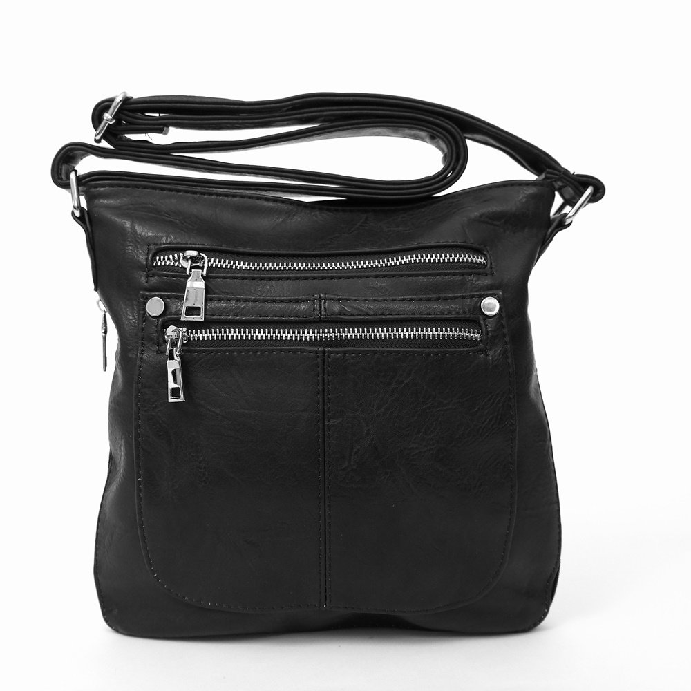 Dámská malá/střední crossbody kabelka ROMINA & CO D139/20 černá | KabelkyproVas.cz