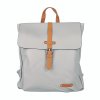 Velký městský batoh FLORA&CO H6725 s obsahem cca 10l, formát A4 světlešedý