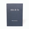 Luxusní kožená hladká klíčenka Alex&Co (Gianni Conti) no. 073 tmavěhnědá