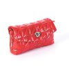 Moderní malá crossbody kabelka David Jones 6719-1A červená