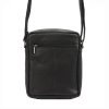 Středně velká pánská kožená crossbody taška Money Kepper no. 1552 tmavěhnědá