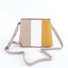 Tříoddílová crossbody kabelka David Jones 6939-1 světlehnědá