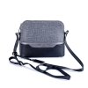 Malá pevná crossbody kabelka David Jones 6751-1 černá