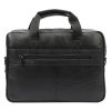 Pánská kožená business taška (aktovka) Nordee no. S137 černá na notebook