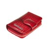 Lesklá kožená peněženka Gregorio GF115 červená