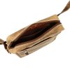 Středně velká kožená crossbody taška Always Wild 6-MH hnědá